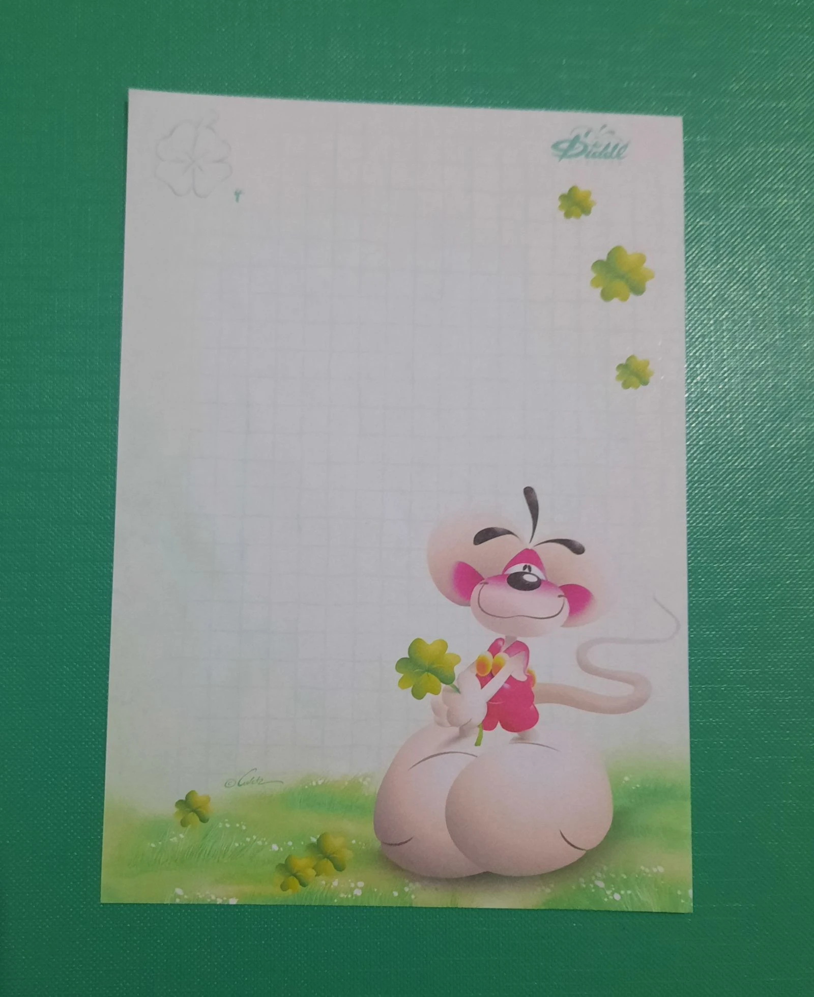 1 feuille Diddl A6 collection Forever N°4